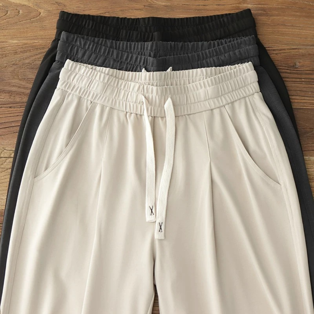 涼感慵懶休閒褲