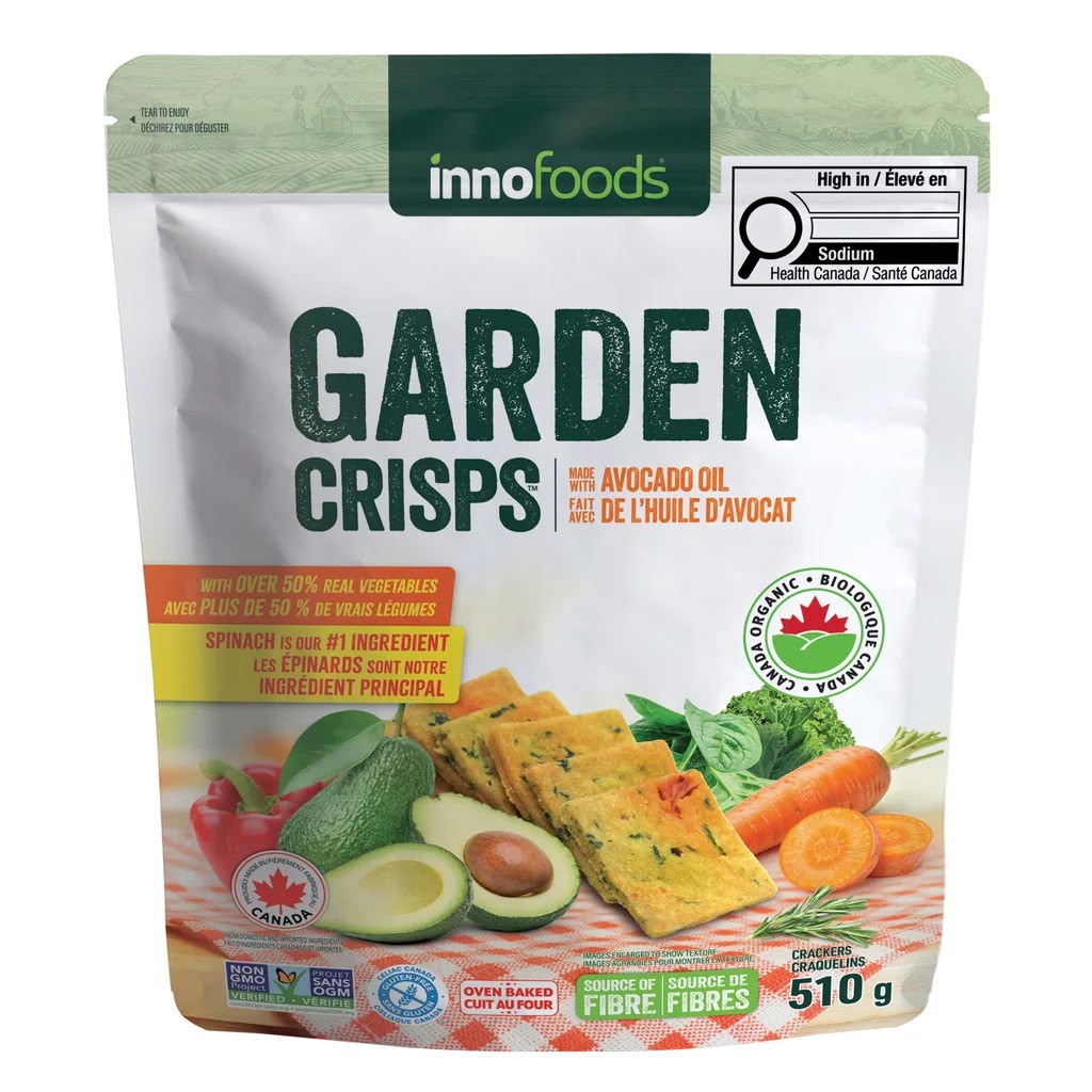 加拿大直送 Innofoods Garden Crisps 510g
