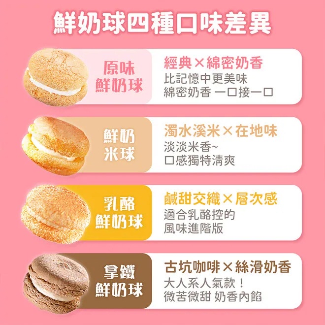 台灣直送 🕒 【雲林必吃名產｜千巧谷系列】 ☕ 拿鐵 & 乳酪鮮奶球 🧀