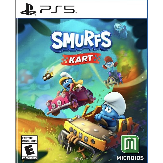(🔥NEW RELEASE🔥) Smurfs Kart Full Game (PS4 & PS5) Digital Download