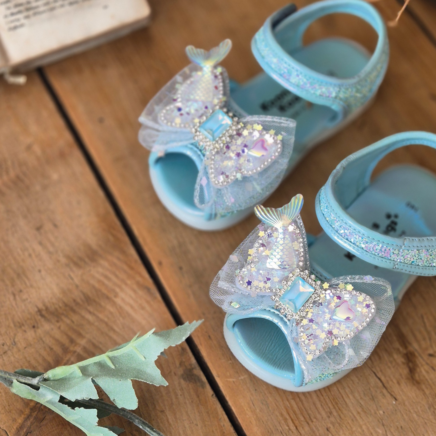 Koongs Koongs Aurora LED Sandals（Blue）