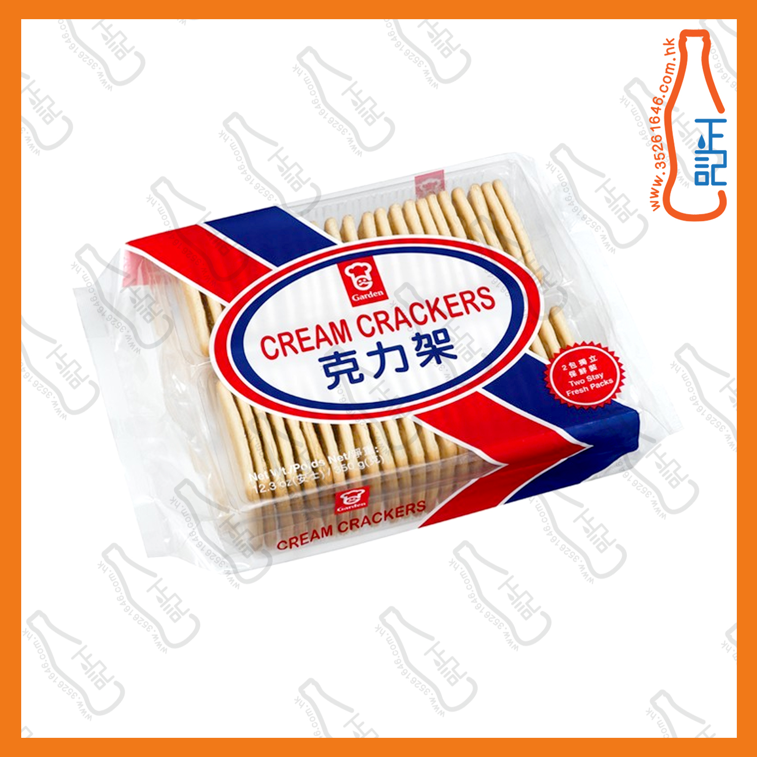 ==嘉頓 克力餅 350g /包