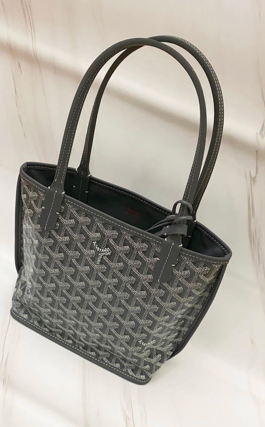 未使用品-Goyard Mini Anjou Bag-Grey