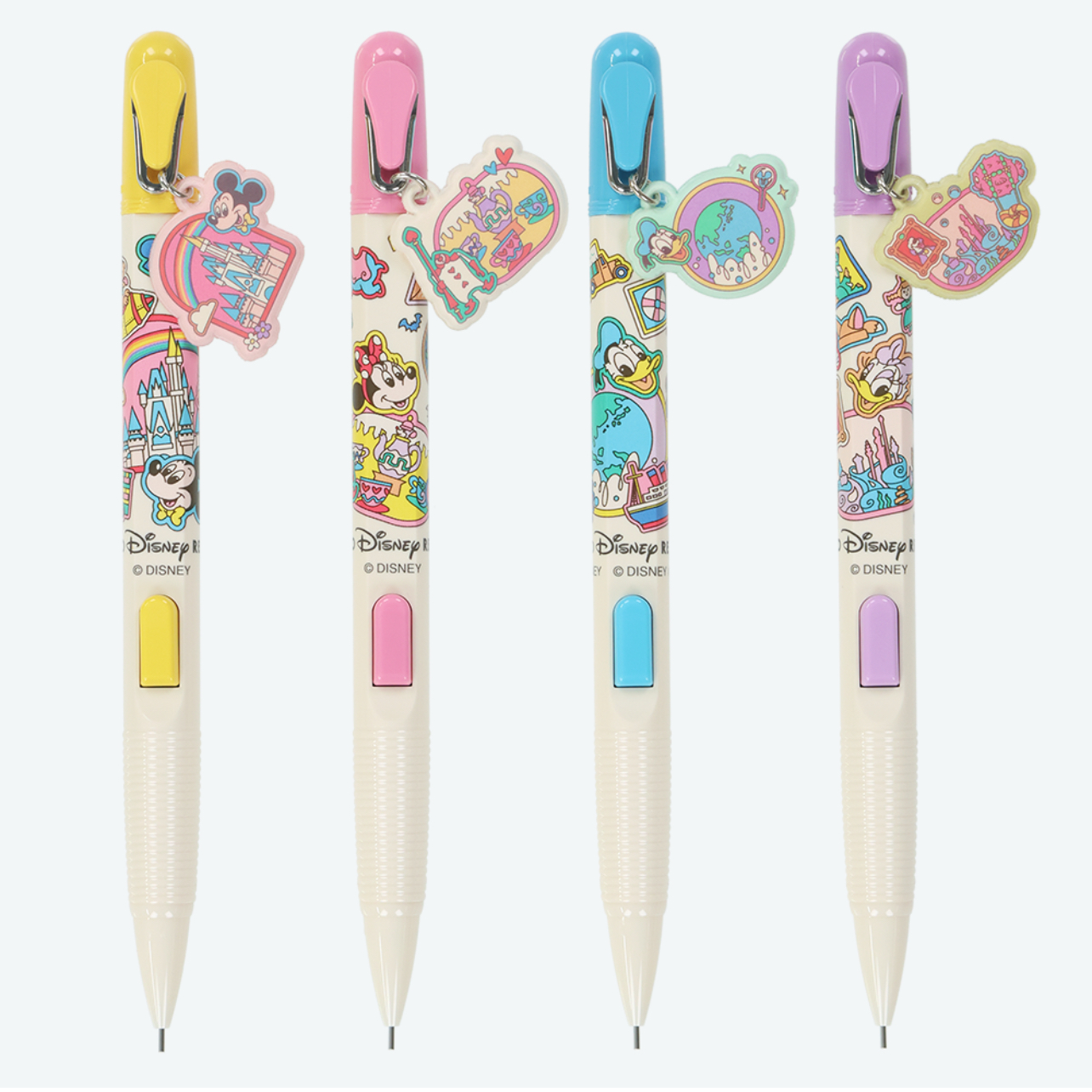 預訂 東京迪士尼 造型眼鏡 小物掛袋 卡片套 爆谷桶鎖匙扣 鉛芯筆 發光戒指