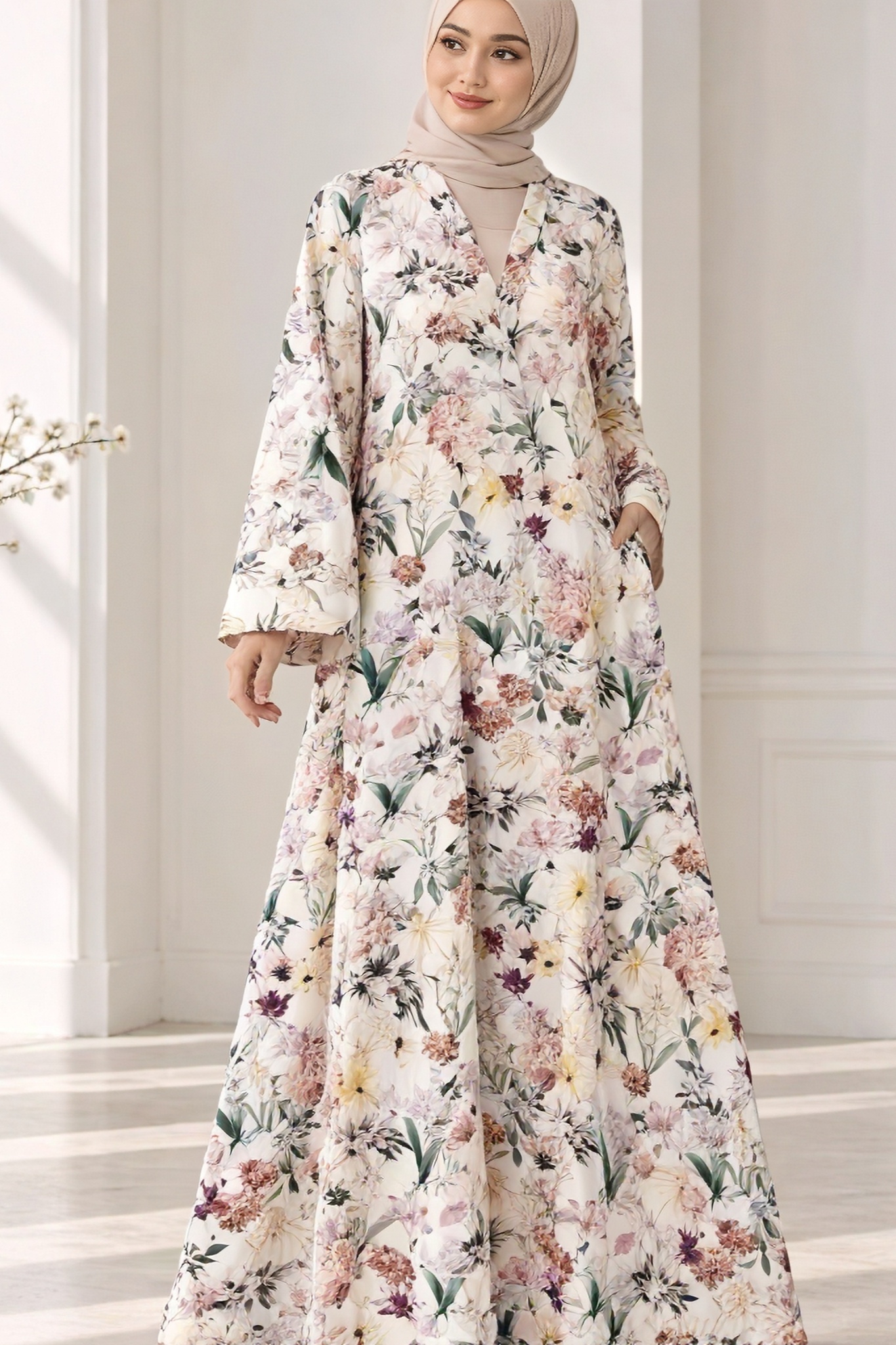 Linen Dress - Laura Flora