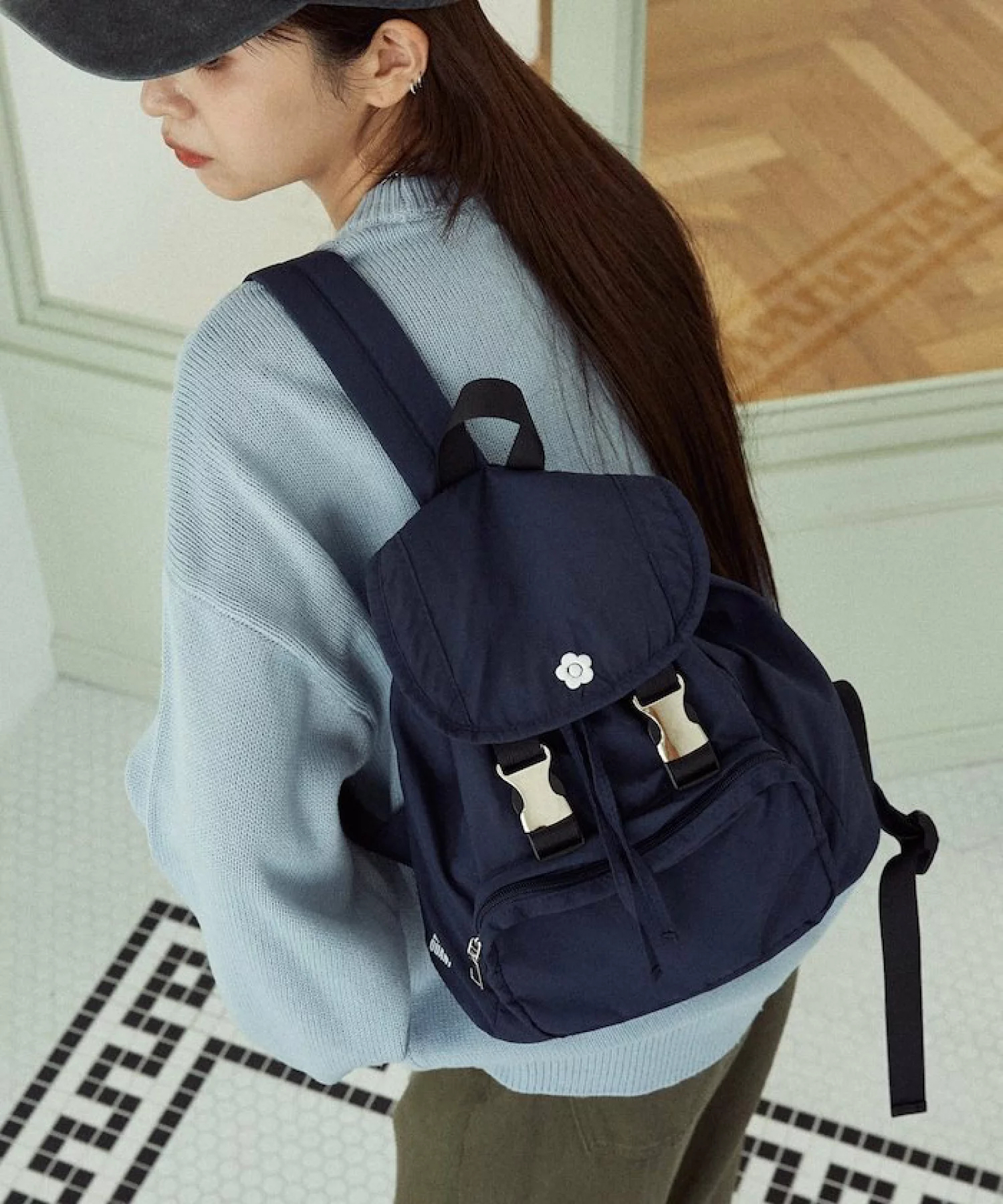 日本預訂📍日本MARY QUANT輕量雙扣款背囊 不包郵