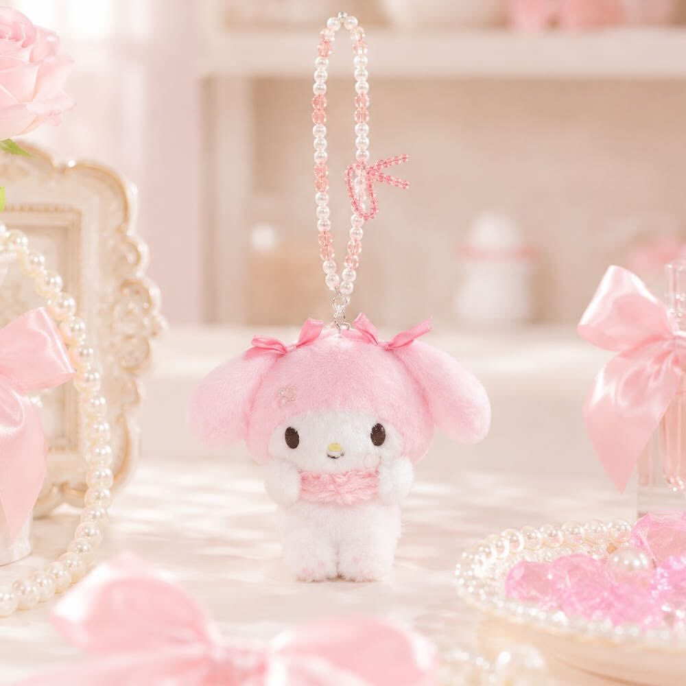 預訂 | 韓國版 Sanrio 蝴蝶結串珠公仔掛件