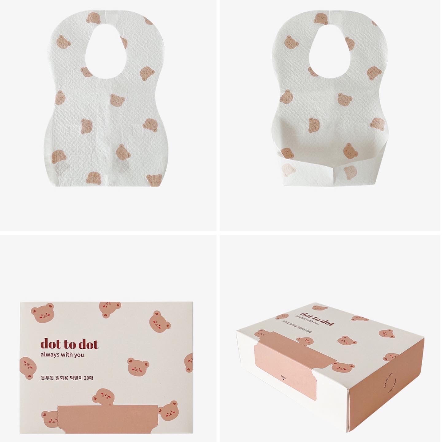 DOTTODOT 一次性圍兜 (一盒20枚入)