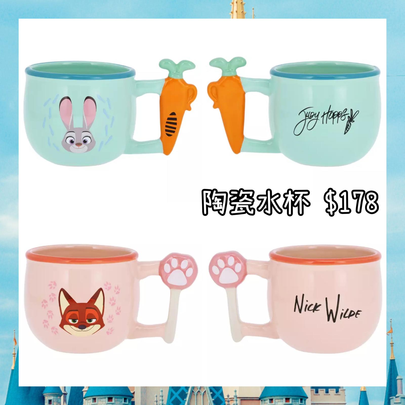 ：日本：DISNEYLAND園區產品 19/3 日本發賣 陶瓷 水杯