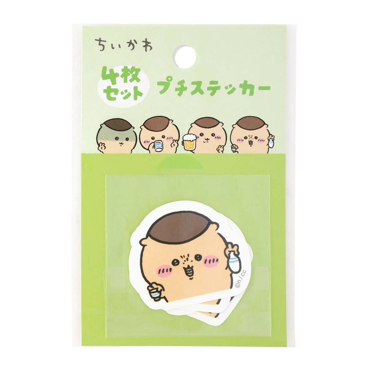 Chiikawa 栗子饅頭  貼紙套裝｜現貨