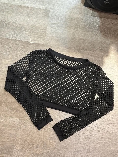 洞洞Crop Top KR6893