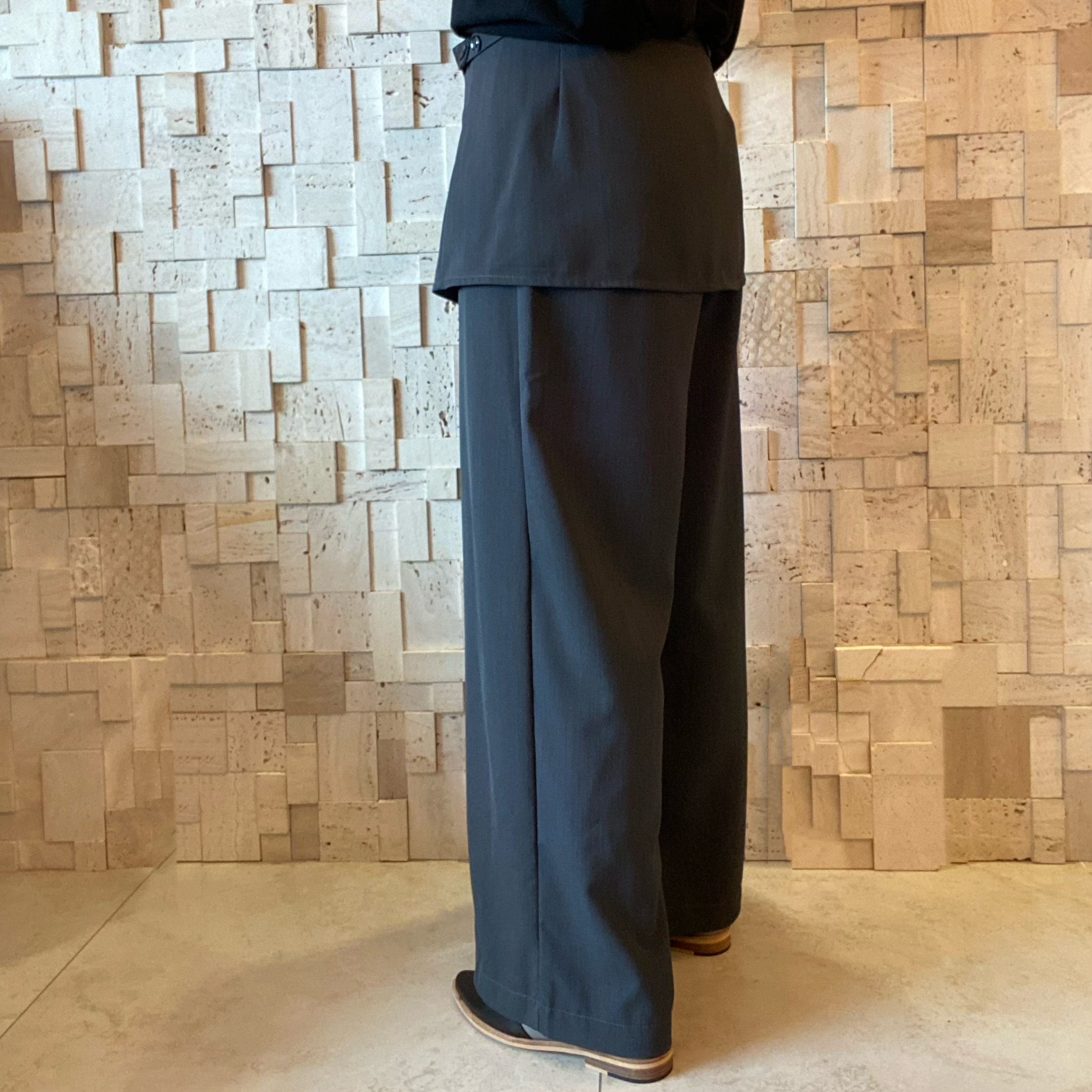 B00561 梳織設計感裙褲💯