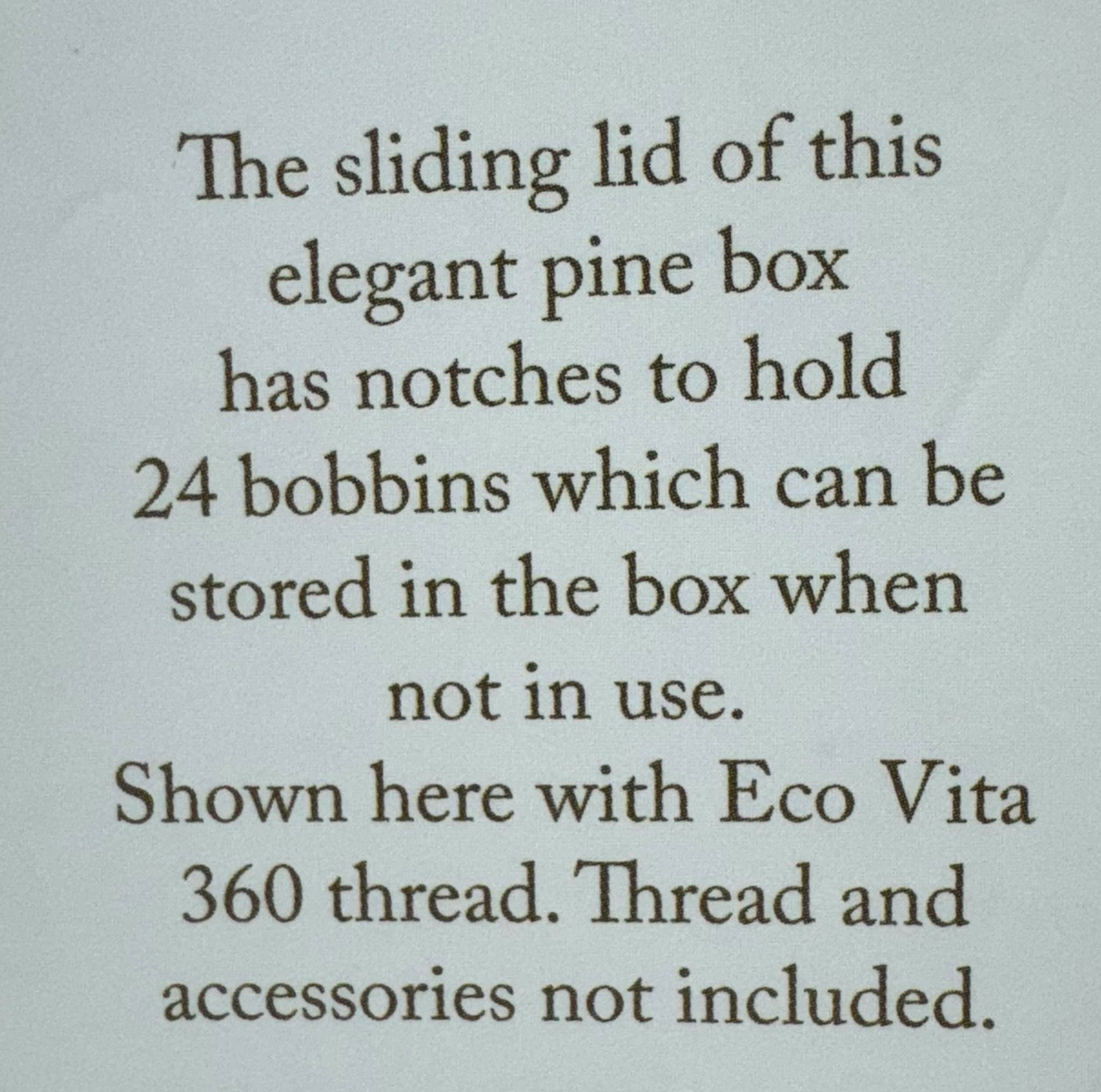 DMC Bobbins Organizer