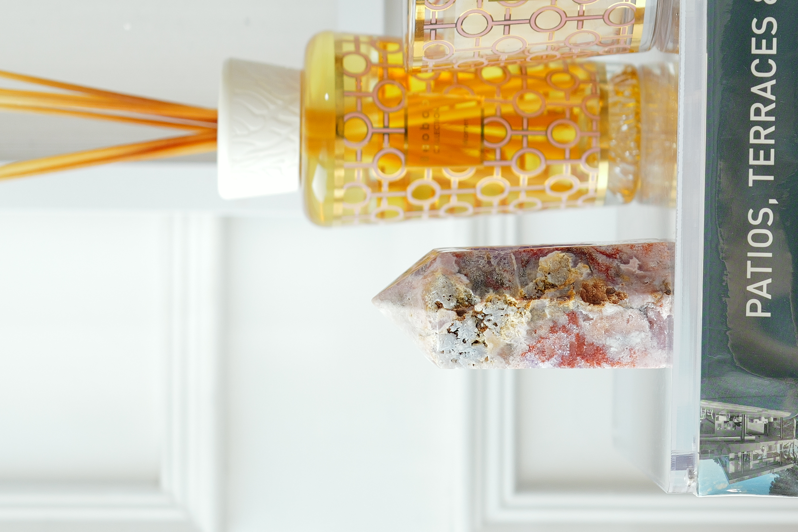 ༒10.2cm粉紅紫水晶 共生紫晶洞 晶牙六角柱༒ PA.6808C30GMm8-RA22*9js