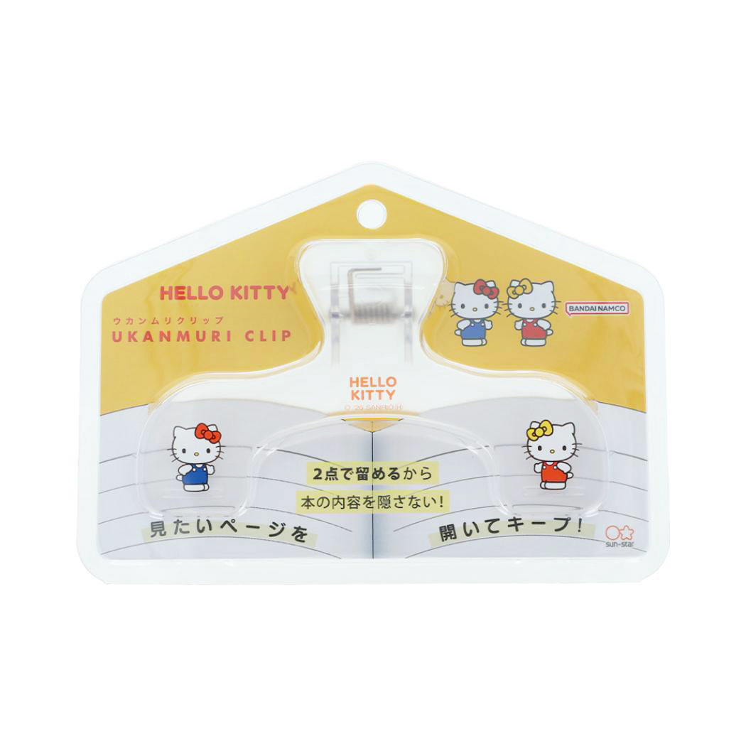 現貨｜Sanrio Hello Kitty 日版 Sun-Star Ukanmuri Clip 夾子 (S3627438)