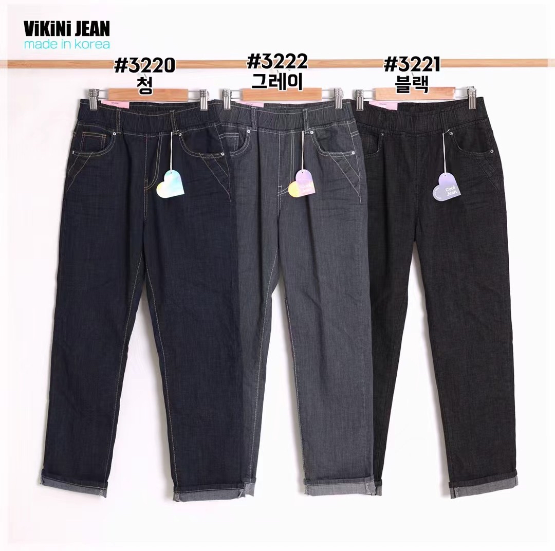 全橡筋腰Cool Jeans 