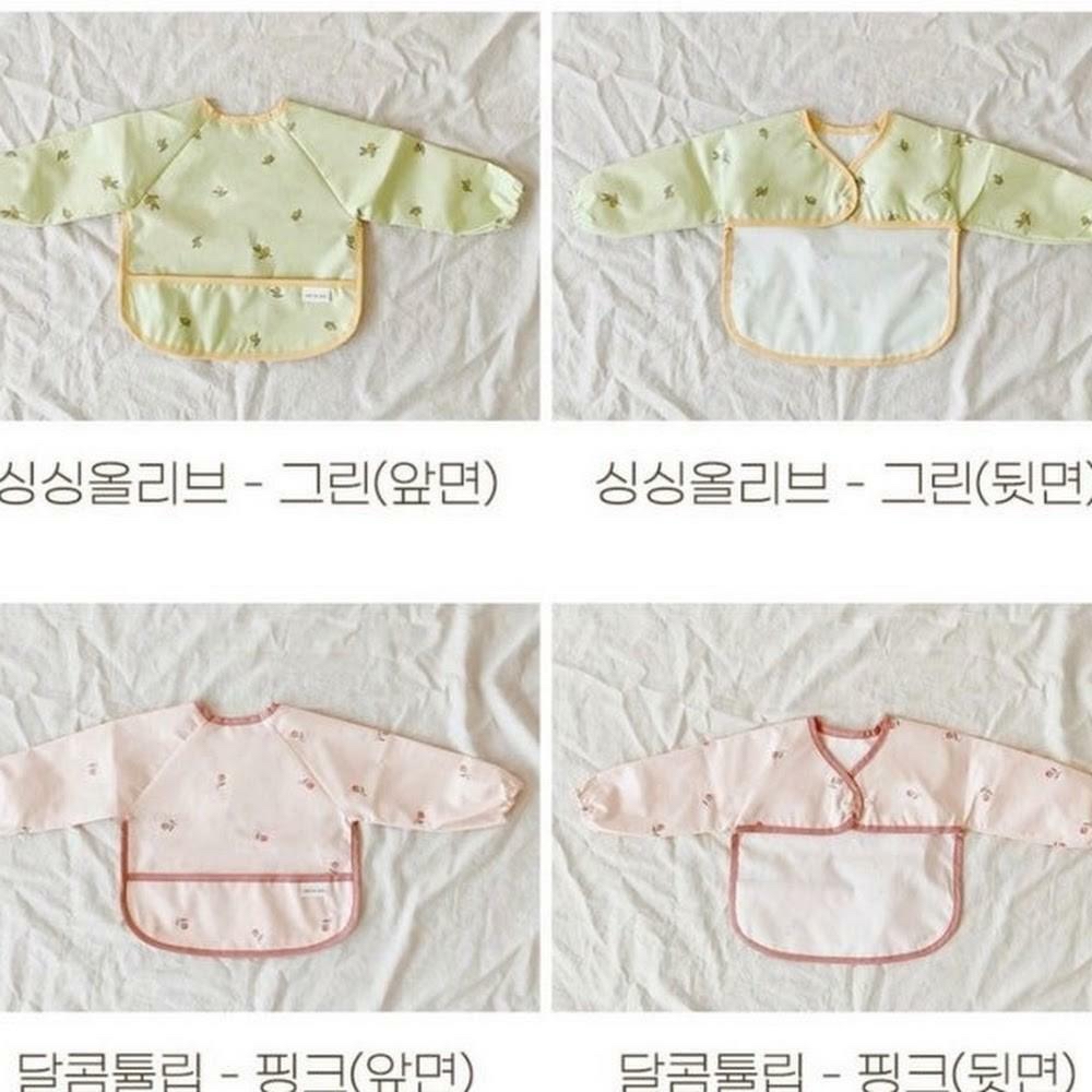 Dottodot 圓圓臉系列-防水輔食飯衣(長袖)