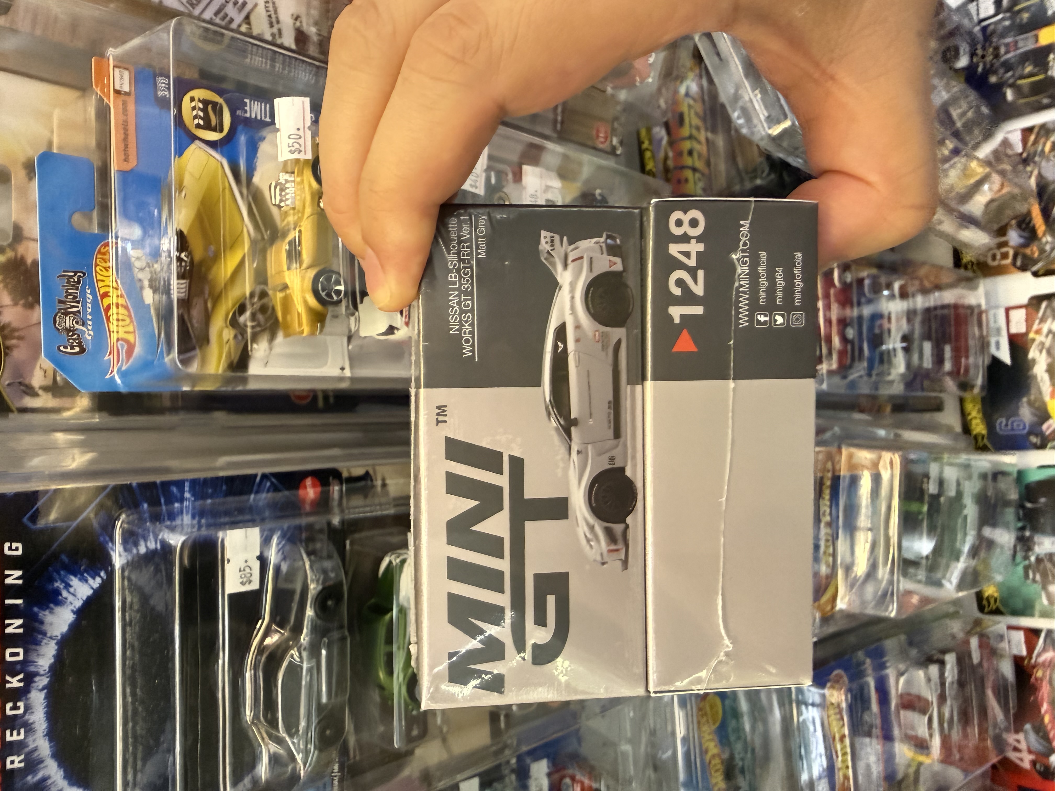 MINI GT 1248 日產 LB-Silhouette WORKS GT 35GT-RR Ver. 1 消光灰 MINIGT