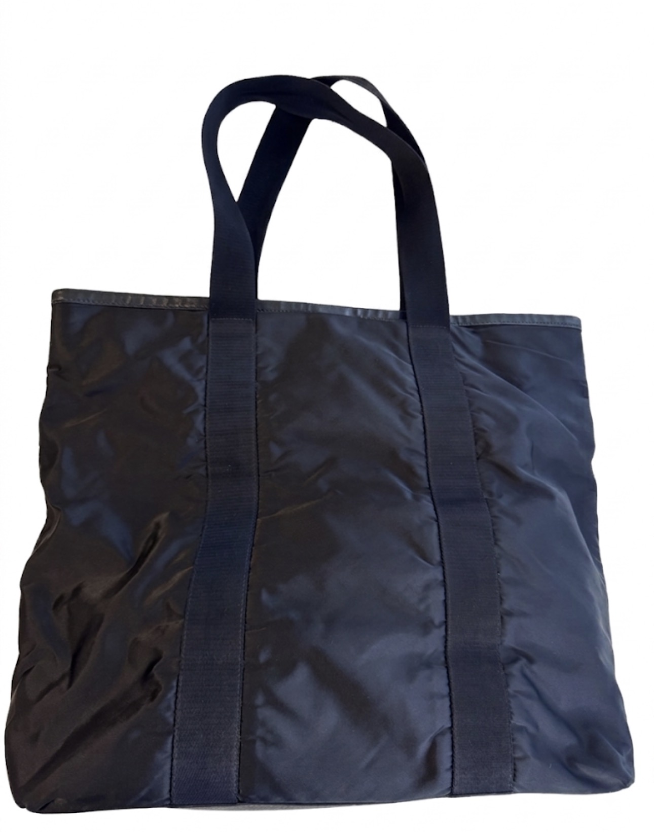 Prada Nylon Shopper Tote Bag
