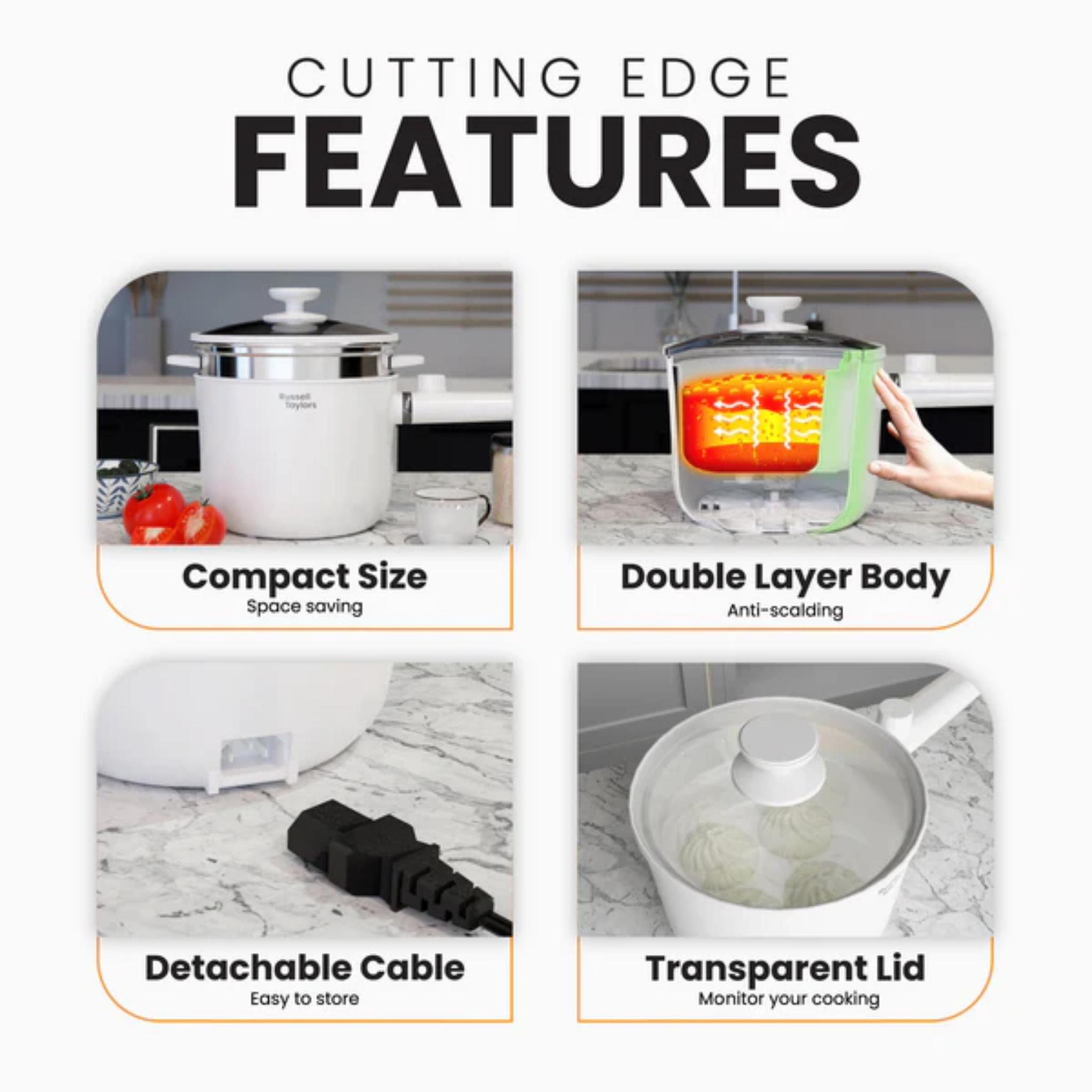 Russell Taylors 1.5L Multi Cooker (MC15)