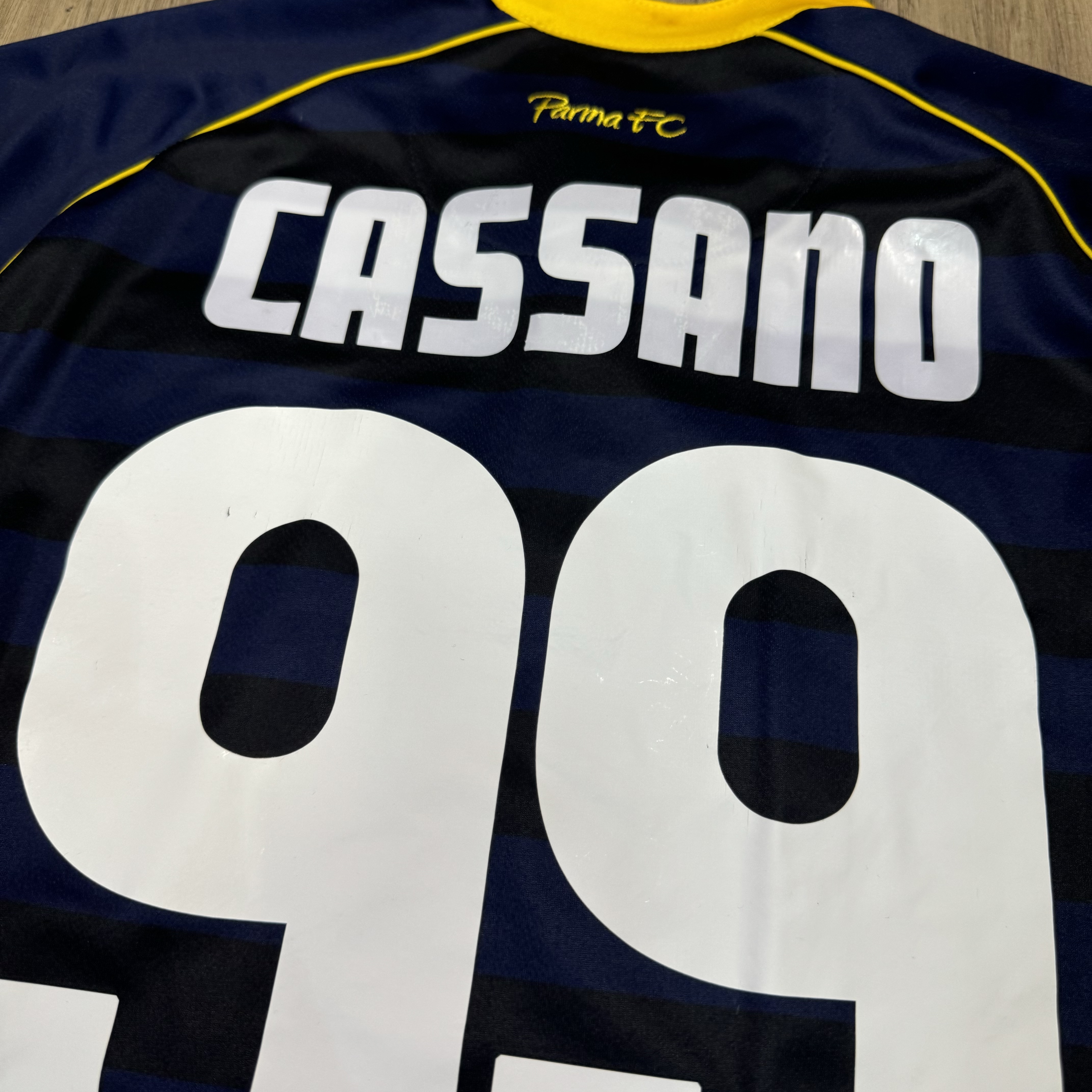 (Clearance)Parma 14/15 away shirt #99 Cassano
