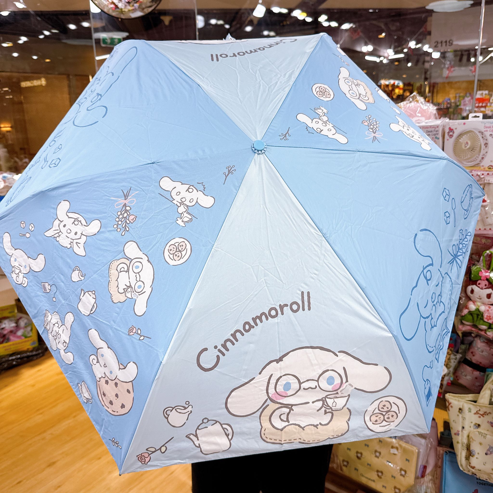 原裝行貨Sanrio 新款防紫外線防風防曬縮骨遮