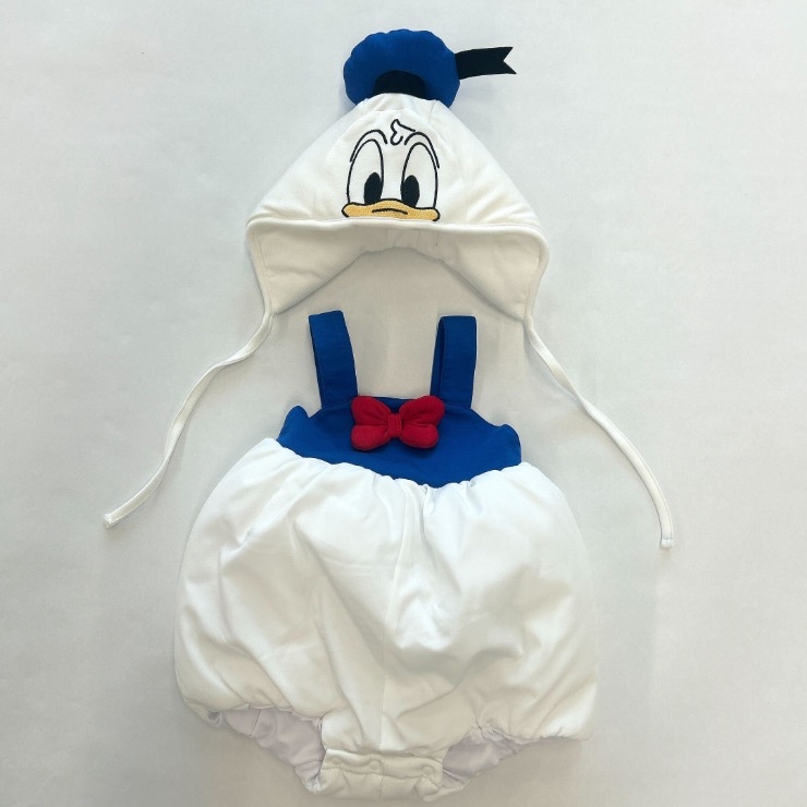 🇯🇵限量預訂 日本直送🇯🇵Just Hug Me系列唐老鴨造型吊帶包屁衣帽子套裝