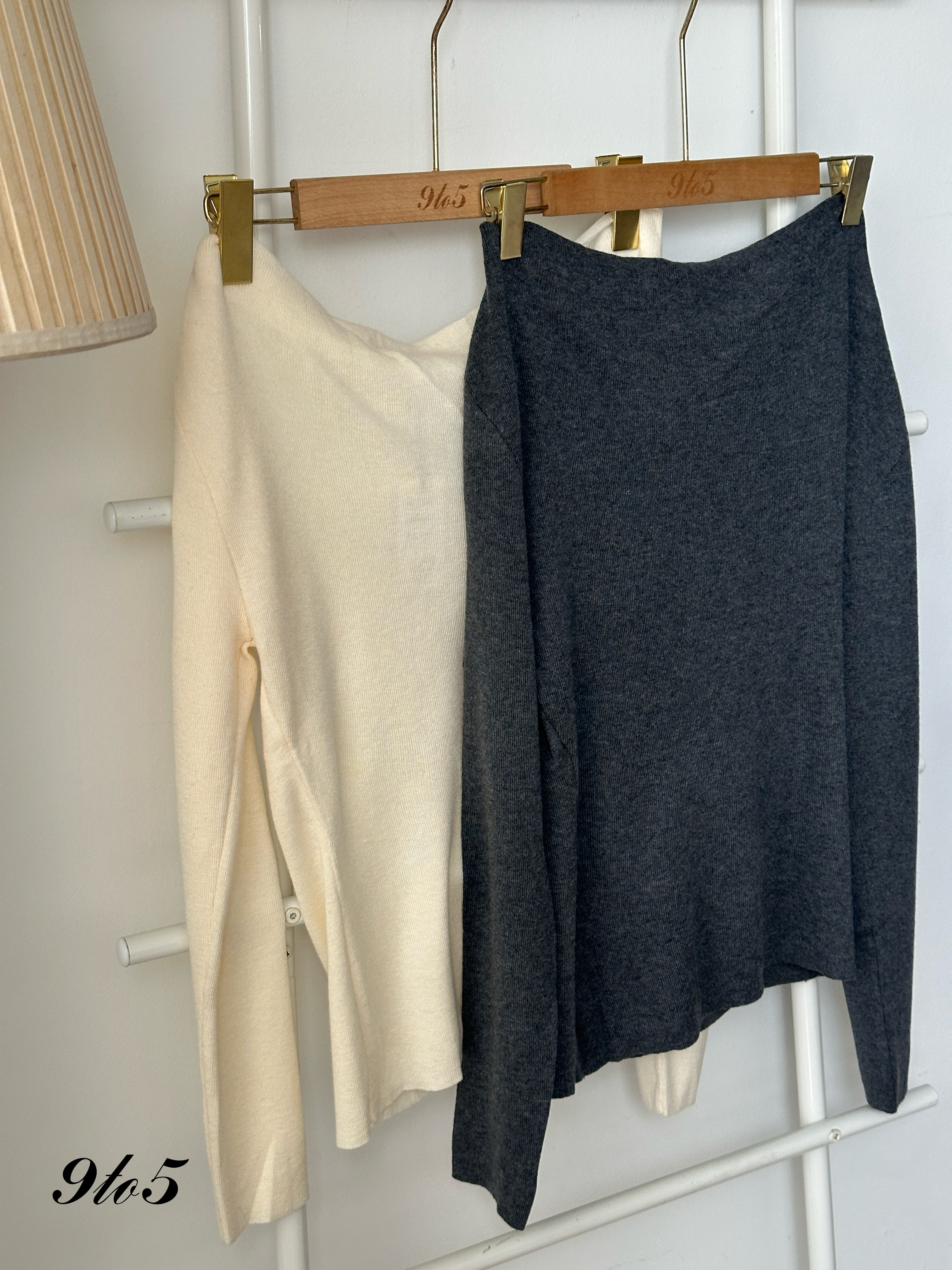 T3982 Off-Shoulder Knit Top - 3 Colors