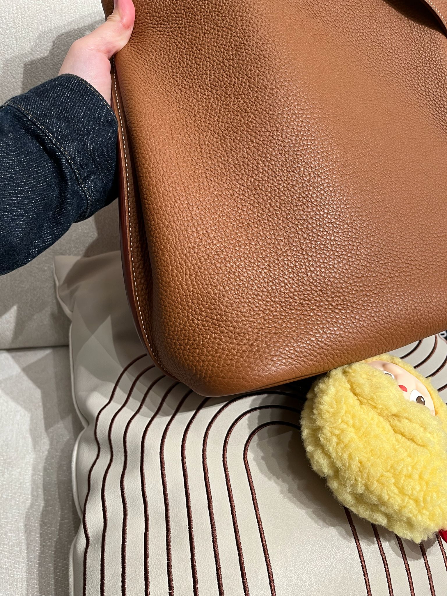 Hermes So Kelly Stamp [Q] Gold 100%Authentic, 95%New ✅Dust bag✅Box