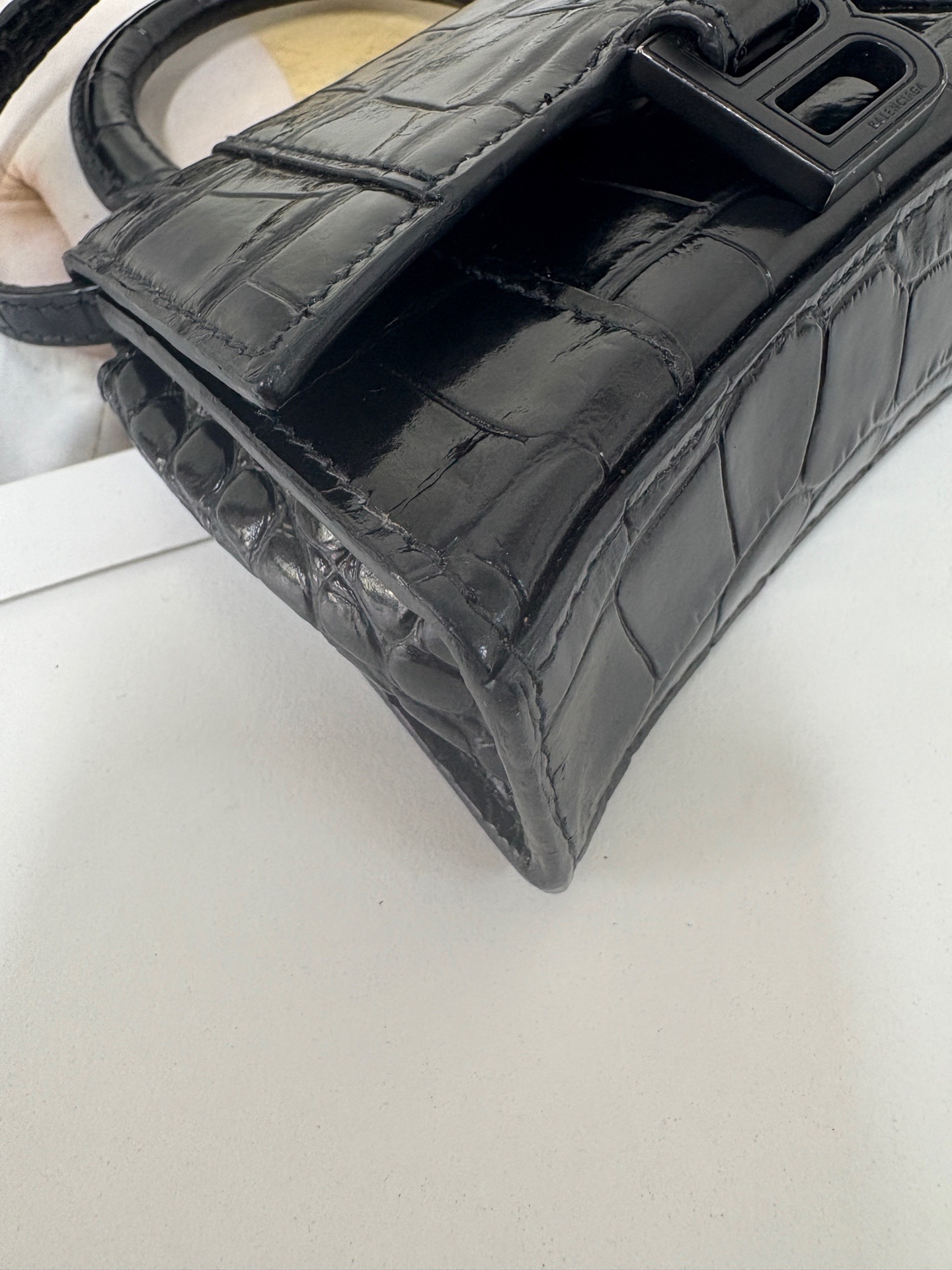 【預訂貨品】巴黎世家鰐魚紋mini沙漏包