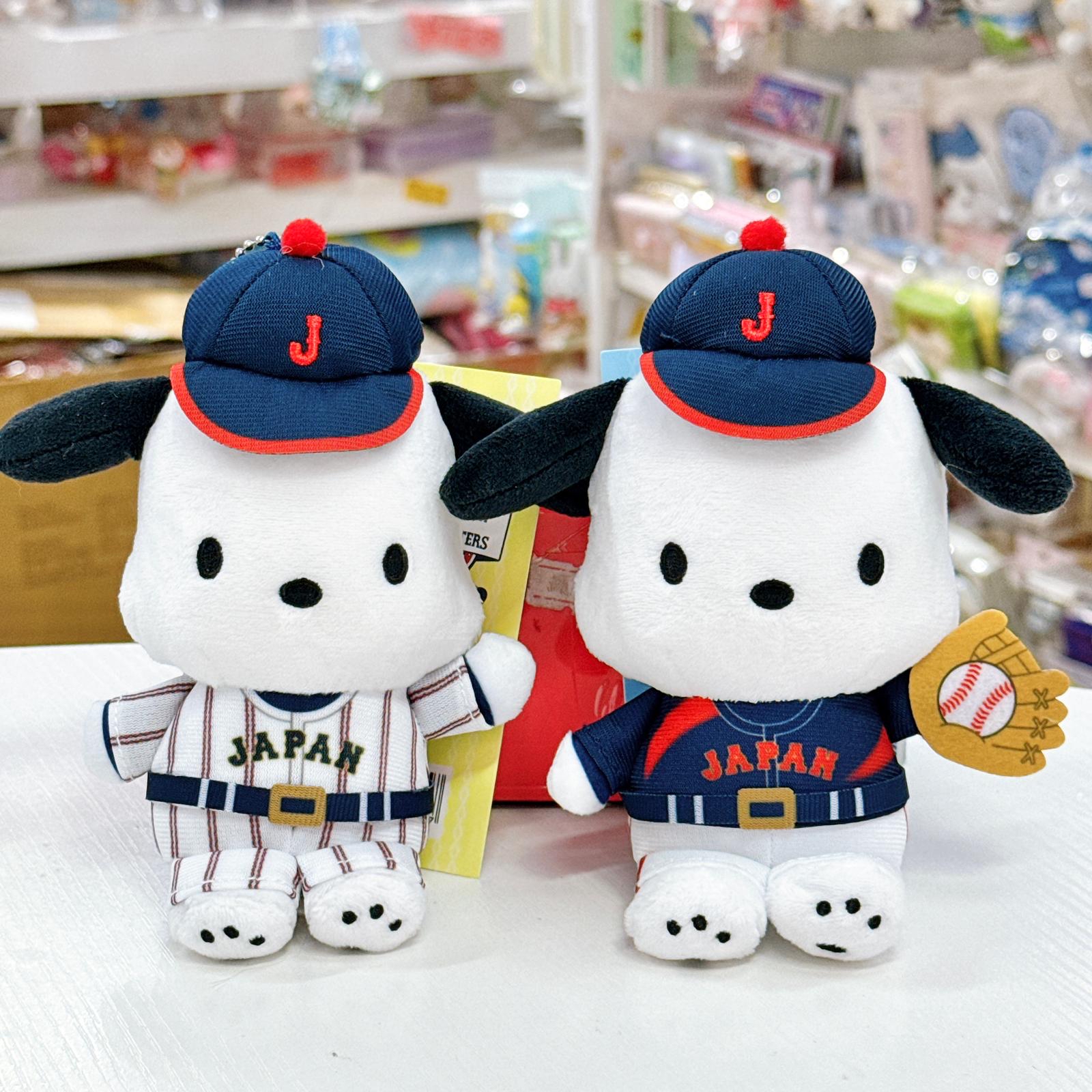 日本直送日本限定 pc狗Samurai Japan 棒球隊限定公仔掛飾