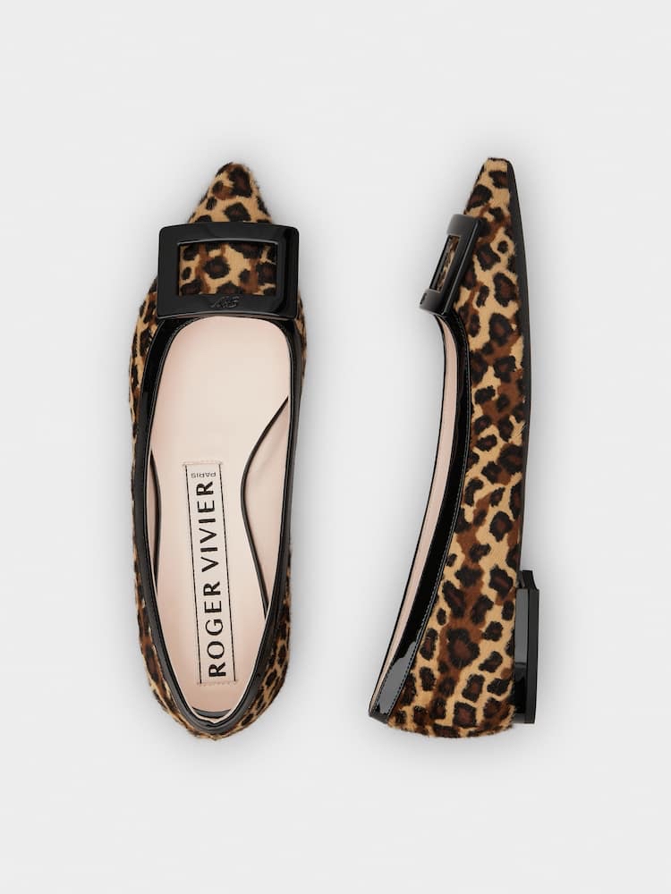 限時優惠✨訂貨📮RV 豹紋毛質平底鞋  Size 36 37 37.5 38 39 40