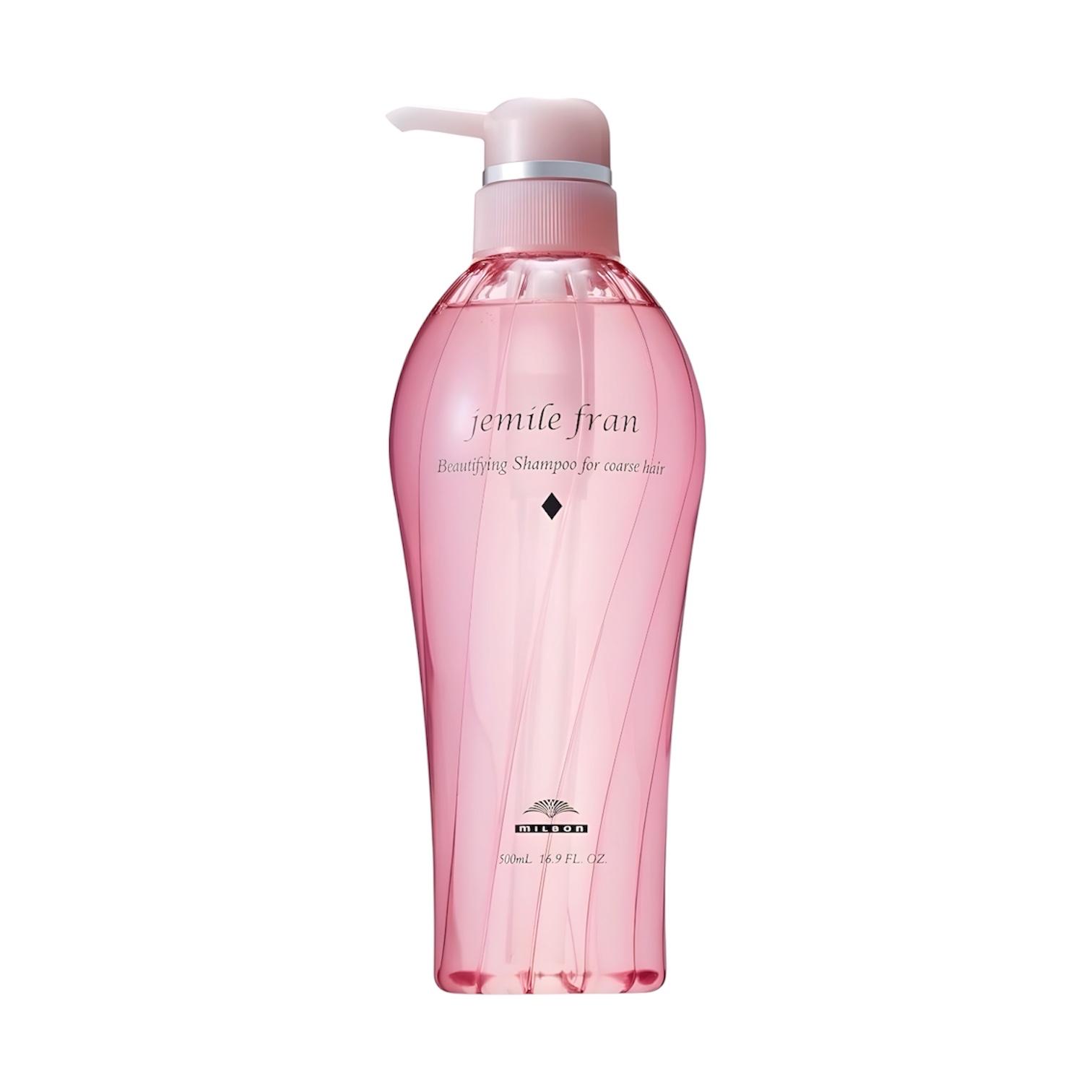MILBON jemile fran Beautifying Shampoo for Coarse Hair 鑽石亮澤洗頭水（粗硬及普通髮質適用）500ml