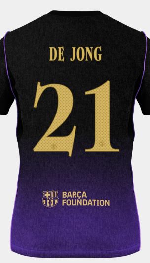 Barcelona 巴塞羅拿 x Kobe 2026-27 作客印字 (內有多選，不是球衣)