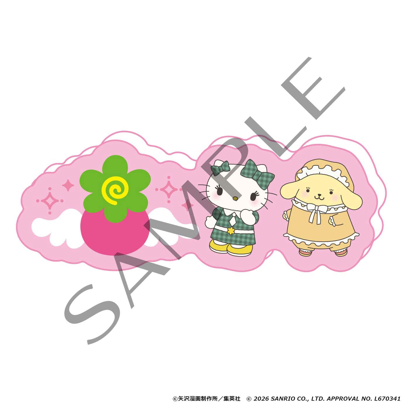 矢澤愛 近所物語 × Sanrio POP UP STORE 髮飾/髮夾 #P-GLG0369 (PRE-ORDER) [2026/11]