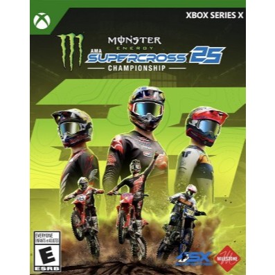 (🔥NEW RELEASE🔥) Monster Energy Supercross 25 The Official Video Game (Xbox Series X/S) Digital Download