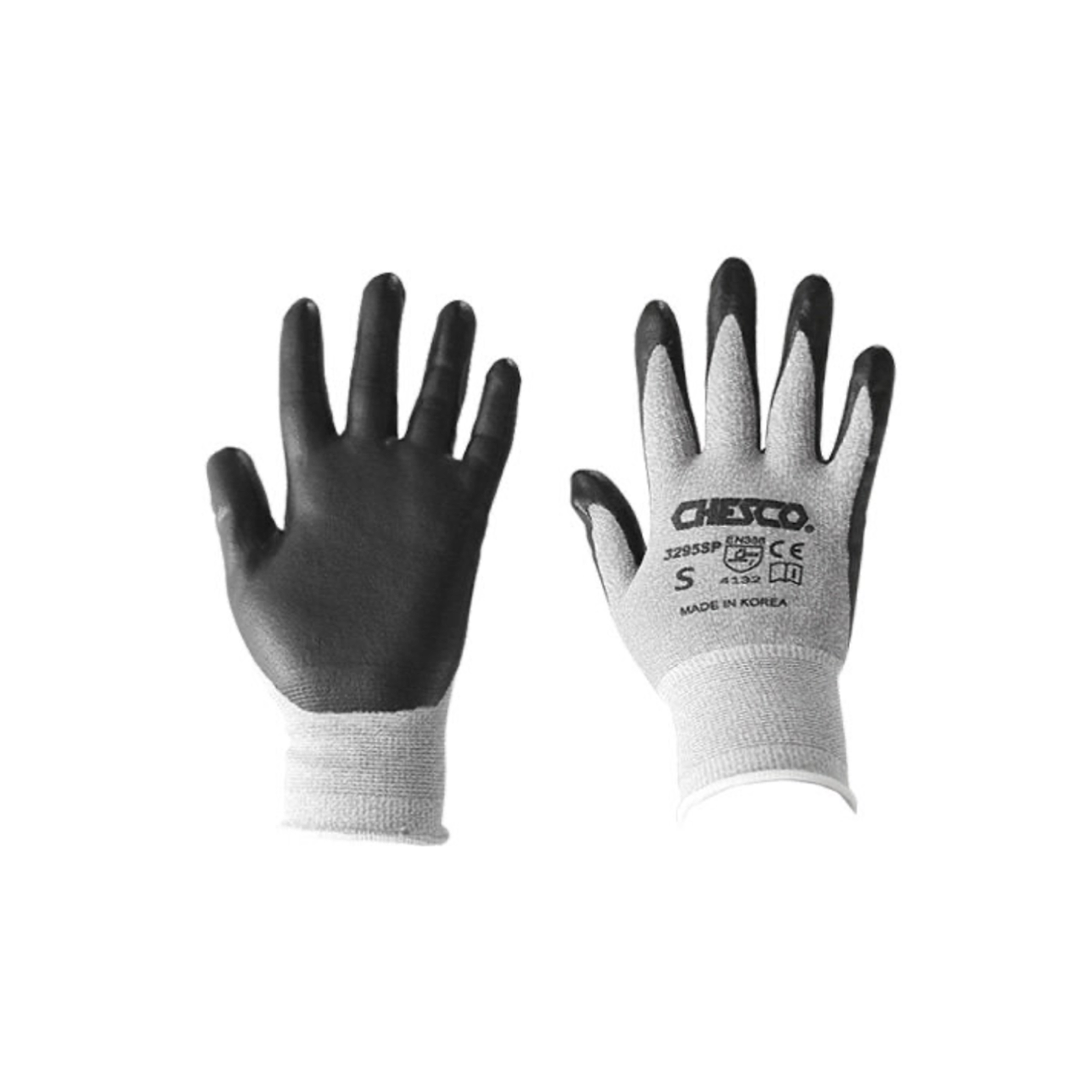 (多種尺寸) 韓國 "CHESCO" 3295SP 薄身型防滑安全手套 "CHESCO" (KOR) Nitrile Foam Coating Anti-skid Safety Gloves