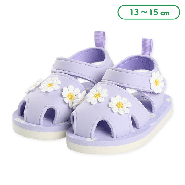 🇯🇵預訂 日本直送🇯🇵雛菊圖案淺紫色EVA涼鞋
