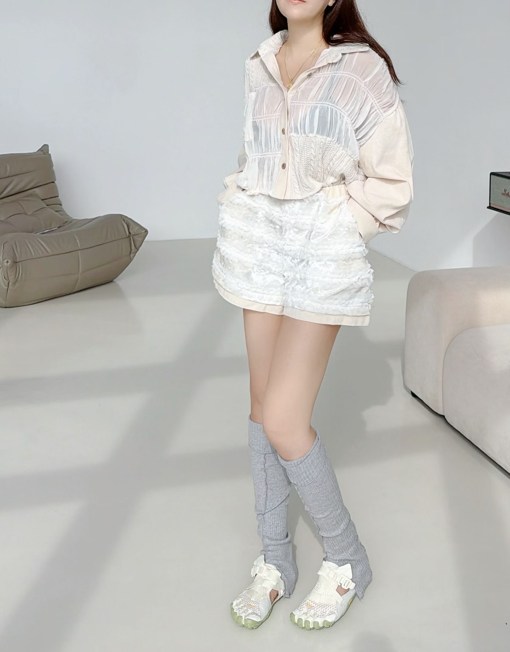 (2026FW) ECHOPARTY - LEG WARMERS 