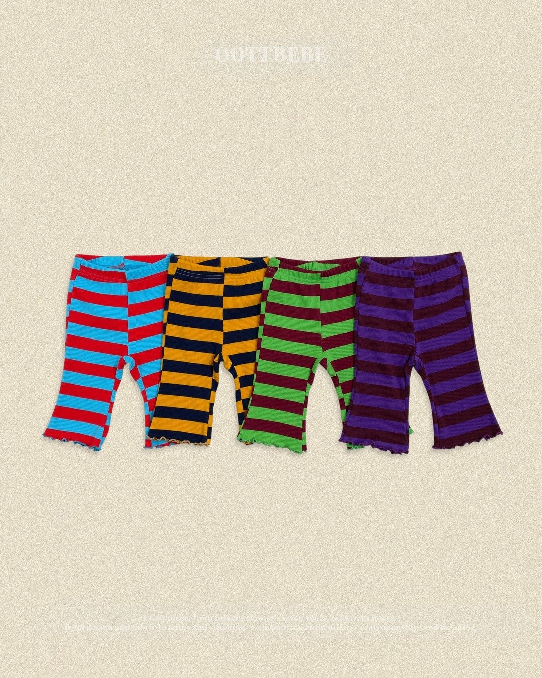 OOTT | Kitsch Pop Ribbed Bootcut