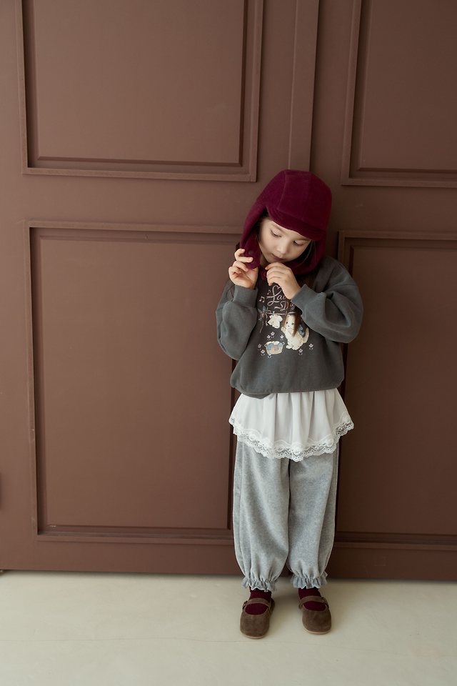 Momoann | Pigcat sweatshirt with Mom