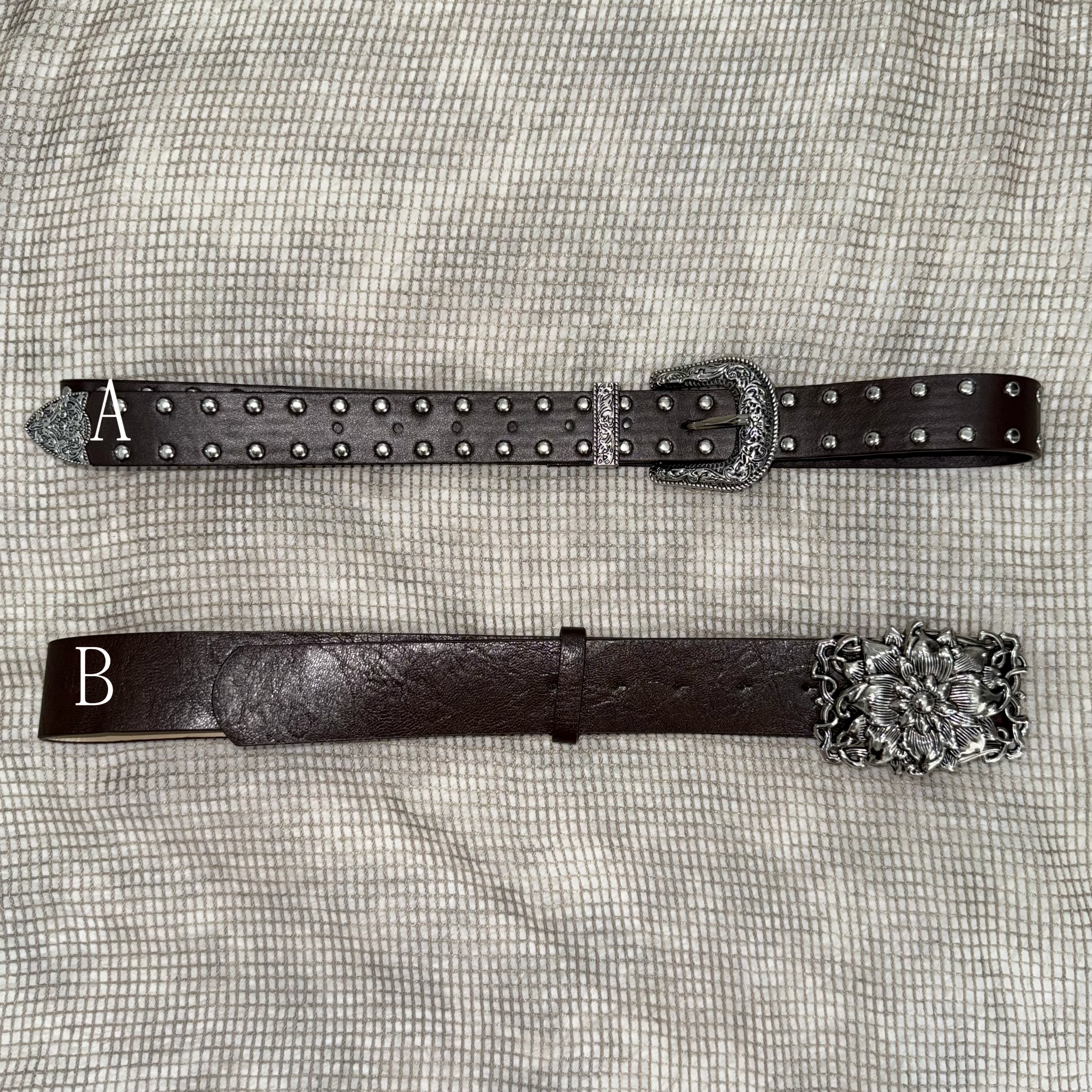 Dark Brown Vintage Belt