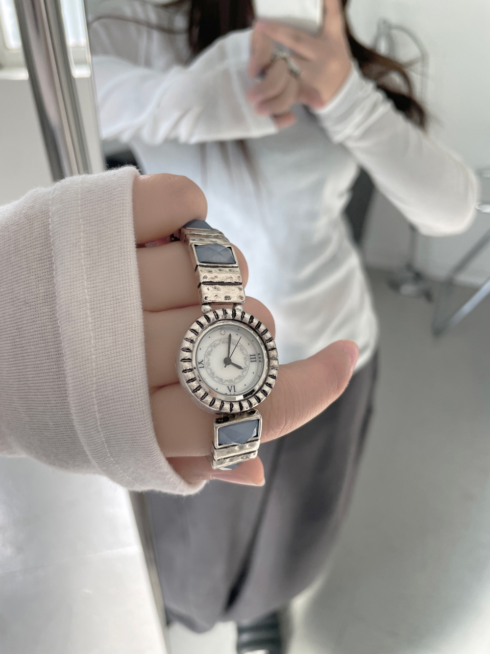 🇰🇷訂購｜GRUMPY｜Ocean Glint Sky Stone Watch 2色 