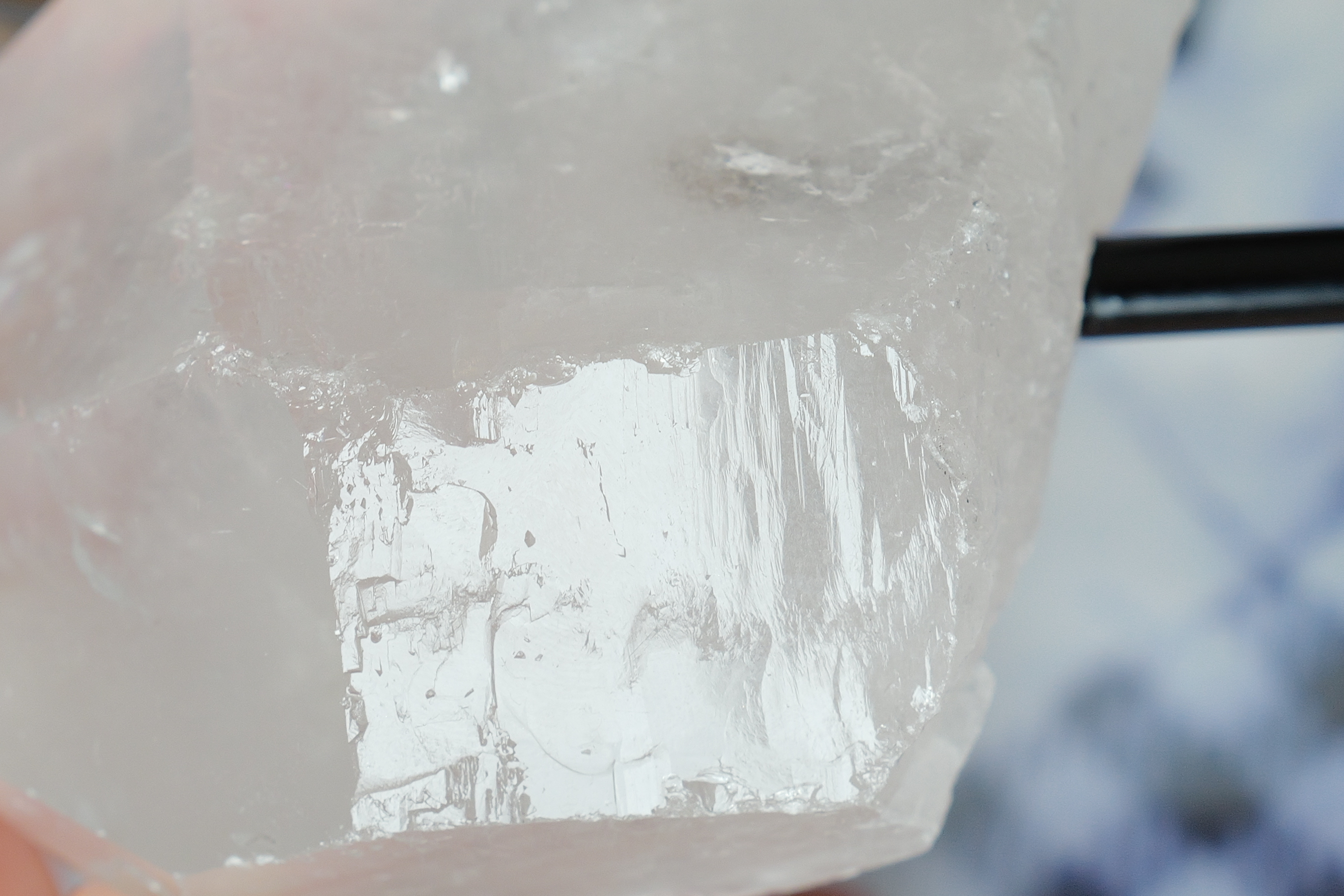 ༒11.7cm白水晶POINT連托架擺設༒ CS7037C8GF78-RA30*6as