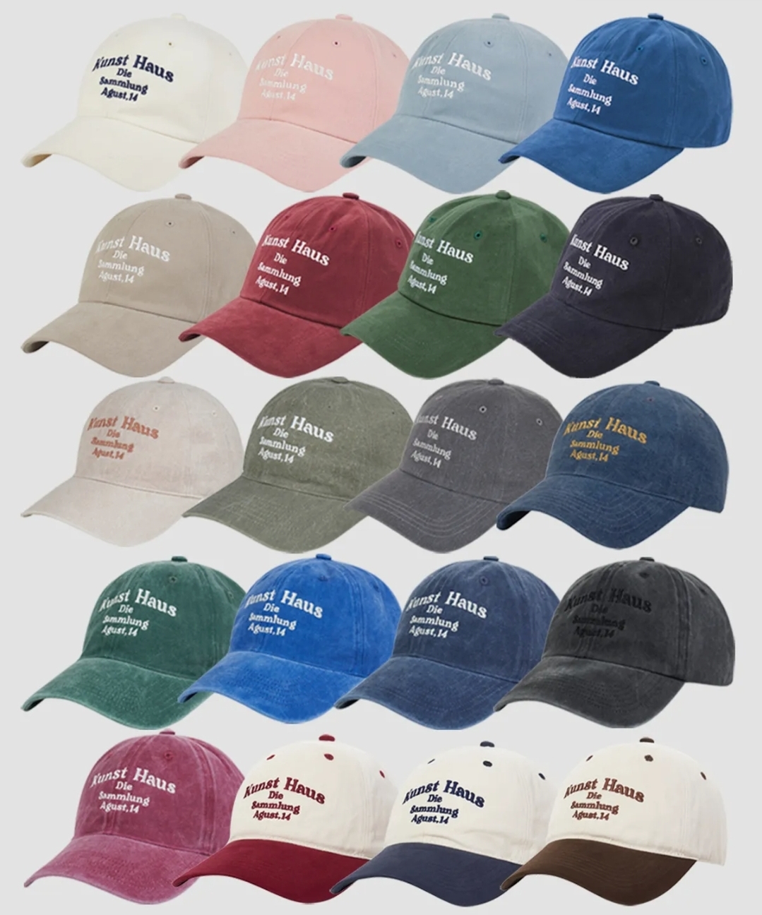 DUMARO Kunst Haus Ballcap(37色)