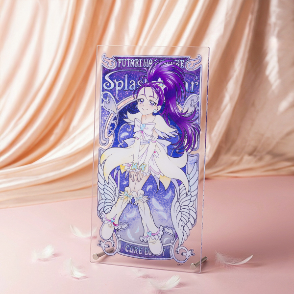 光之美少女 Splash Star PreCure 彩繪玻璃風板畫 #P-PCG0149 [Toei] (PRE-ORDER) [2026/10]