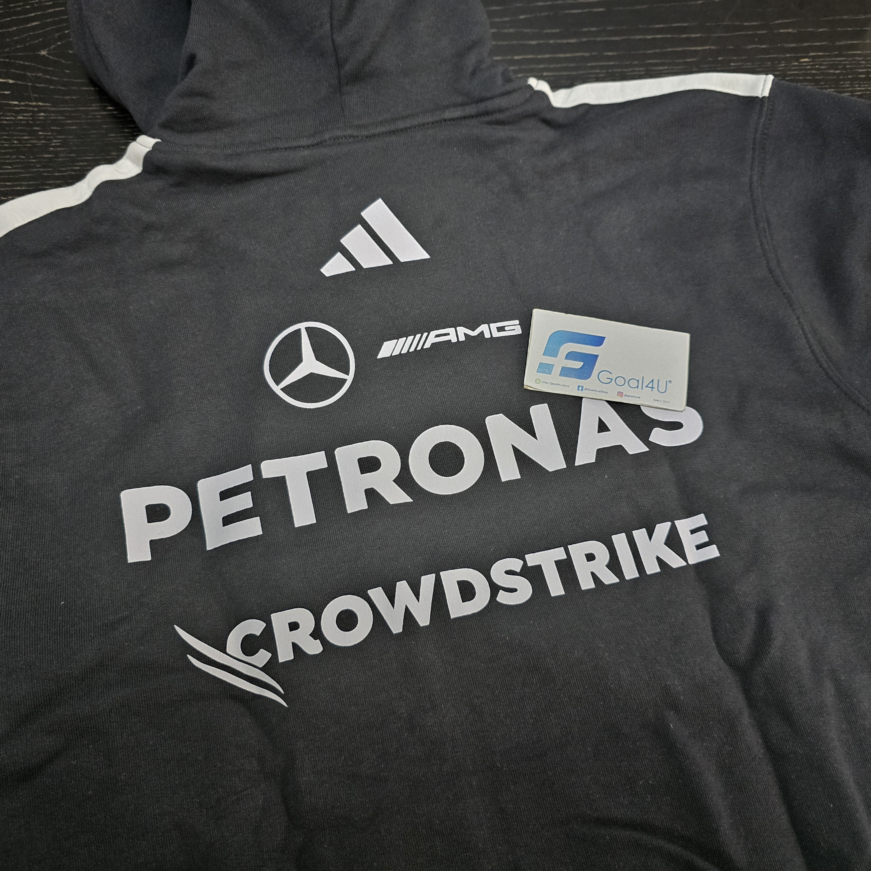 Adidas F1 Mercedes Benz 平治車隊 2026 官方車手連帽衛衣 KF0166