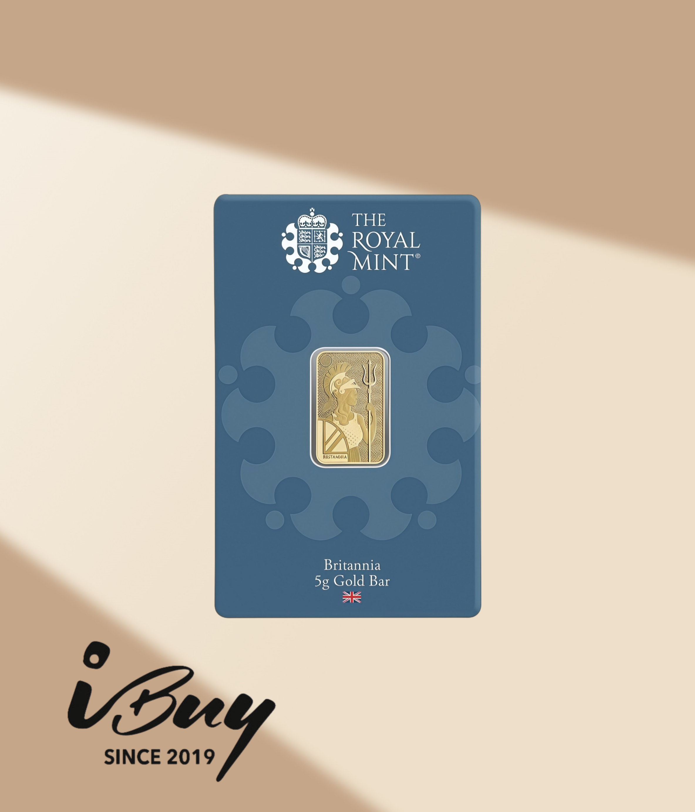 999.9 GOLD BAR THE ROYAL MINT BRITANNIA BAR 5GM 999.9 金片 英国皇家不列颠尼亚金片 5GM