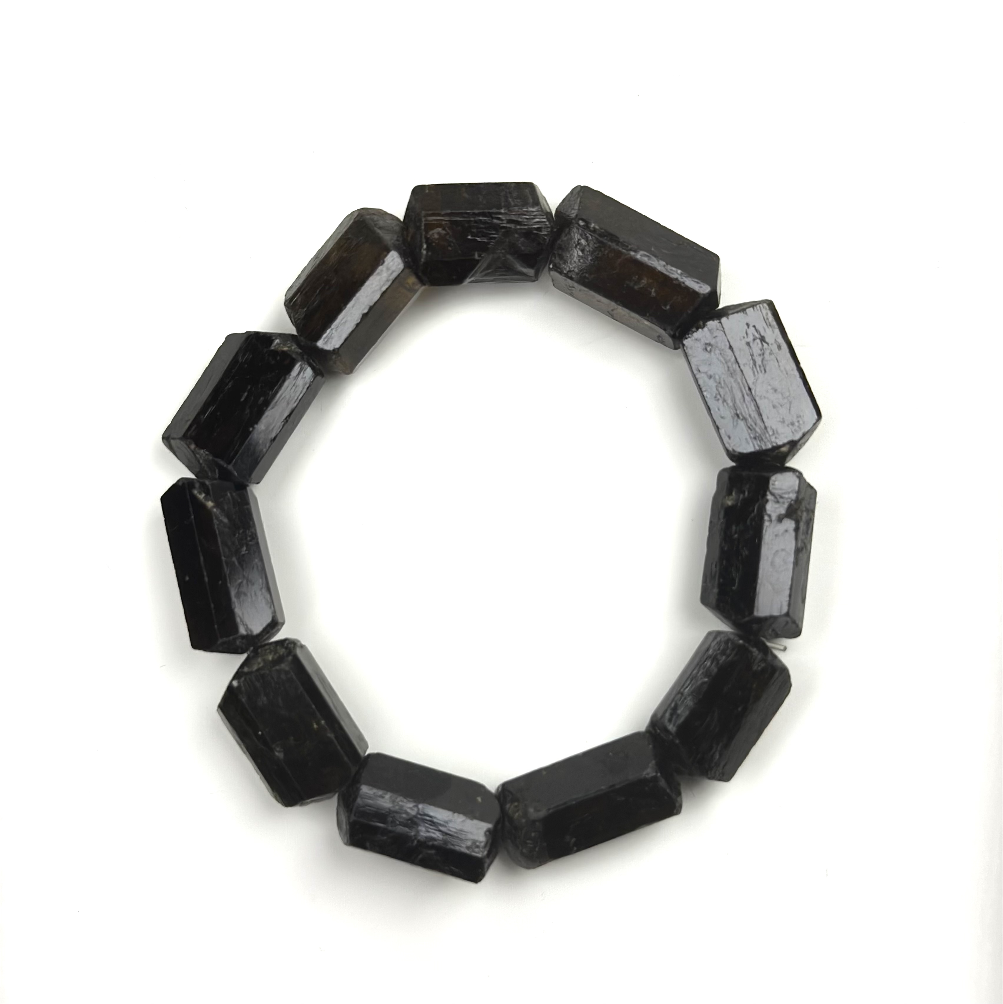 黑金碧璽手串 - Dravite/ Black Tourmaline Bracelet
