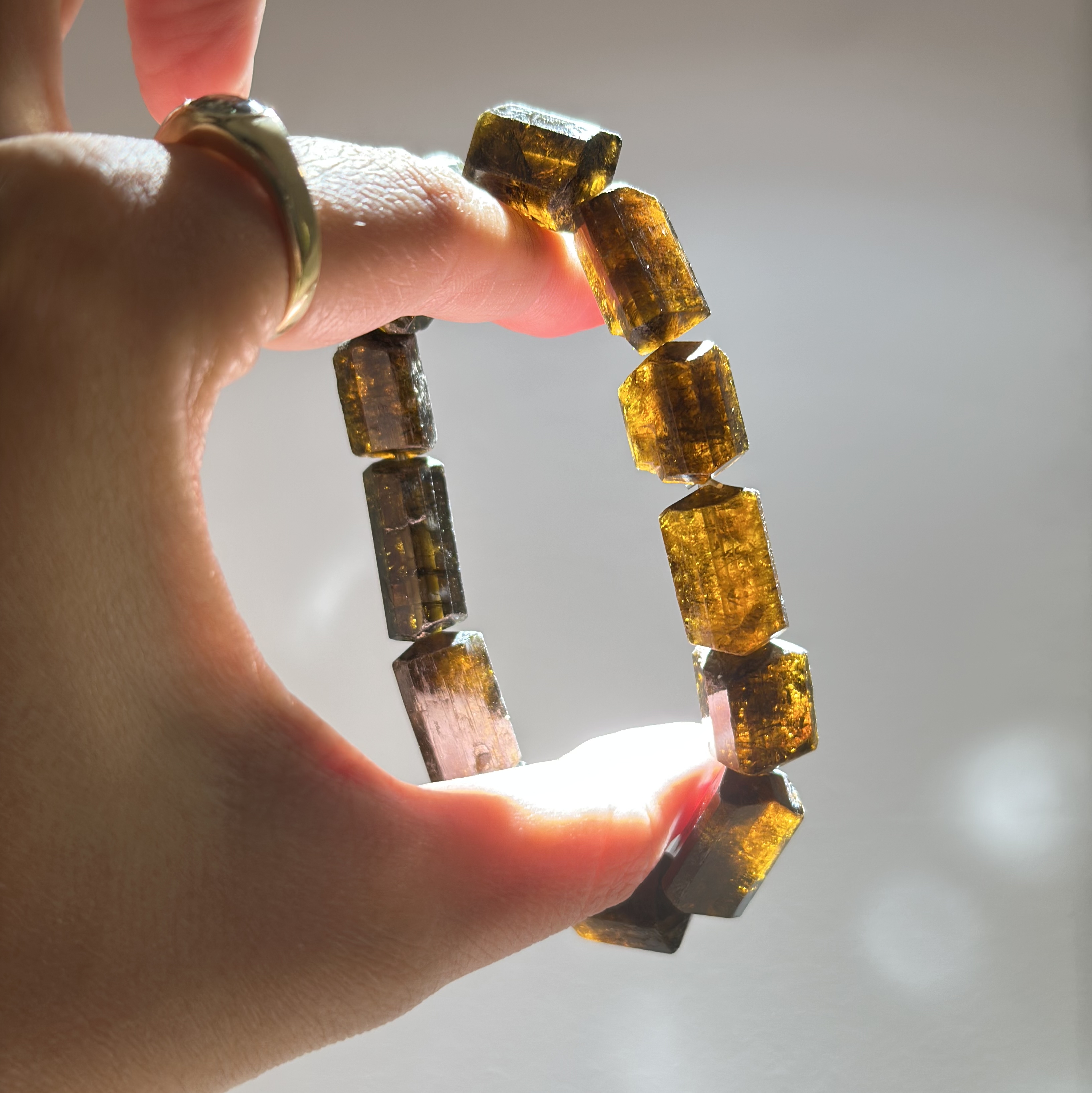 黑金碧璽手串 - Dravite/ Black Tourmaline Bracelet
